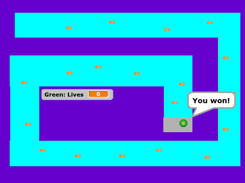 Advanced Maze Game