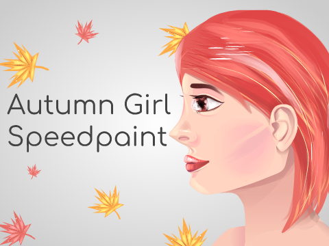 Autumn Girl Speedpaint