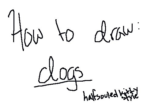 How to draw: dogs