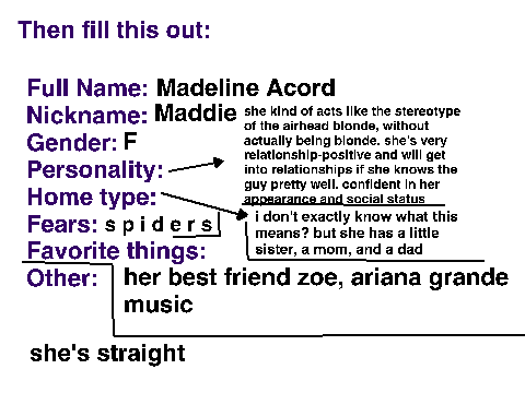 blank OC RP form  remix
