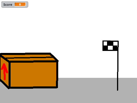 Cardboard Box Race