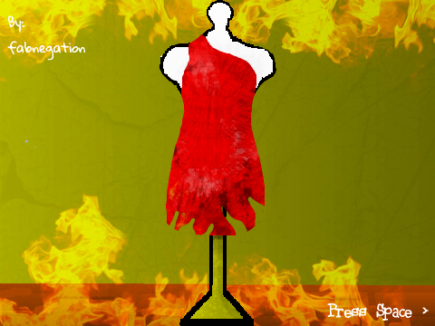 Fashion Design Coloring Contest Entry~ fabnegation