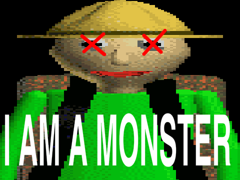 Baldi is dead stop making baldi projects