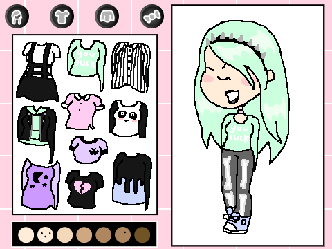 Pastel Goth Dress Up