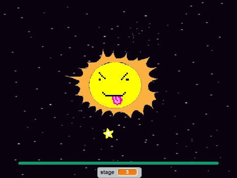 Shooting star kind of