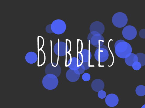 » bubbles