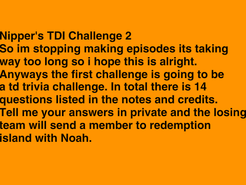 Nipper's TDI Challenge 2