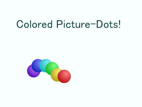 Colored Picture-Dots!