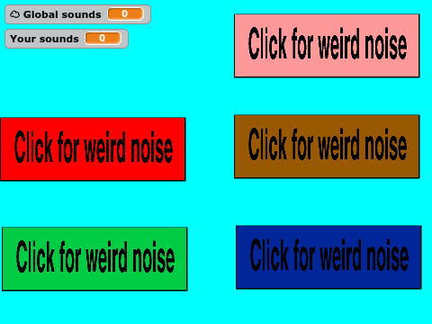 Global weird noise clicker