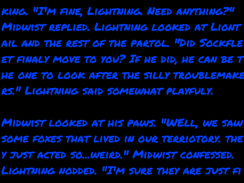 Foxes of the Island Chapter 3 ~Lines Filled~