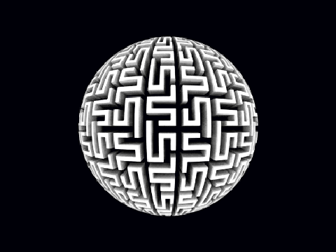 Animated Maze Ball