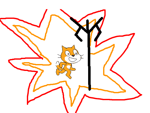 Evil Scratch Cat!