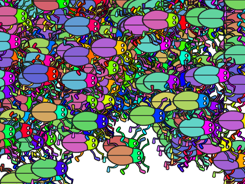 color with beetie