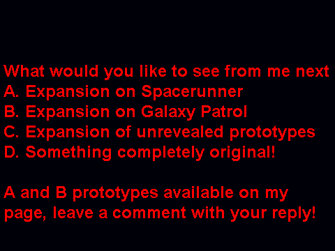 ShadowDialga needs YOU to help pick his next project!