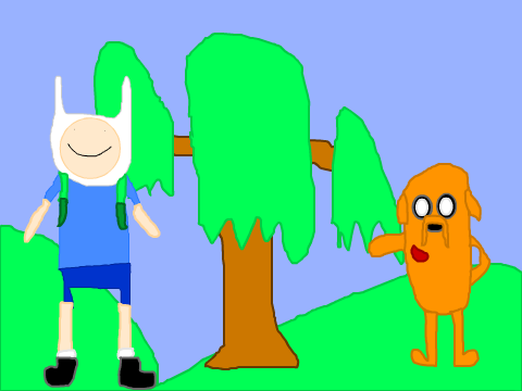 Adventure Time Vector