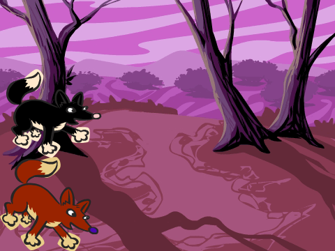 Fox simulator.