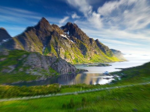 Radial Blur Test
