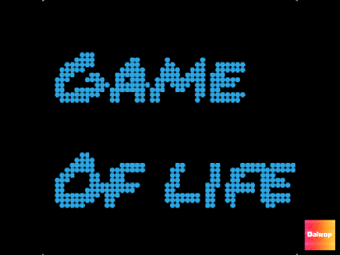 John Conway's Game of life   100%pen