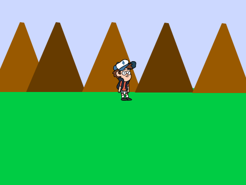 Vector Dipper From Gravity Falls