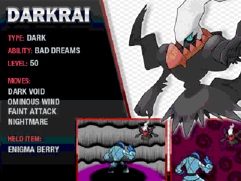 Darkrai Distribution Event News