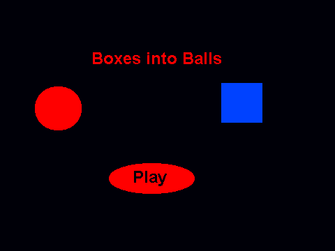 Boxes into Balls