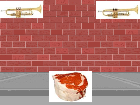 catch that trumpet!
