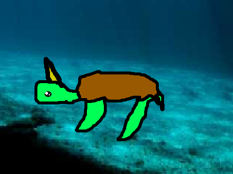 Animal Mash-Up turtle+unicorn remix
