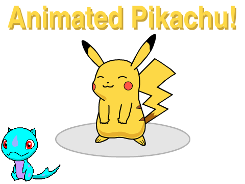 Animated Pikachu! [V1.7]