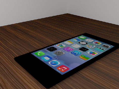 iPod made in blender