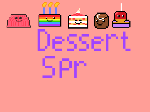 Dessert Sprites