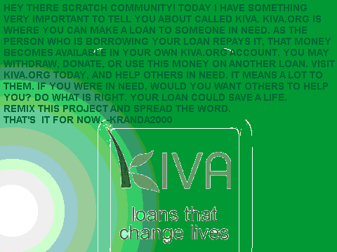 Help others in need with Kiva.org