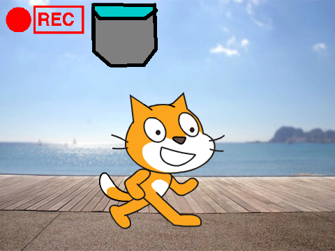 Scratch Cat Does Ice Bucket Challenge