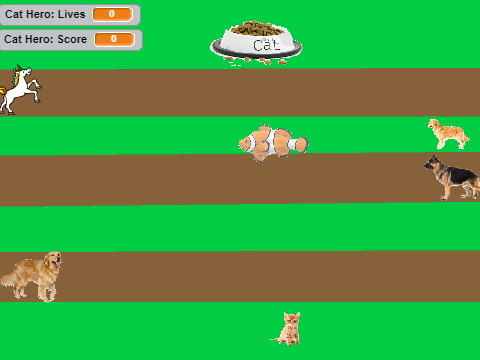Vanessa's Cat Crossy Road