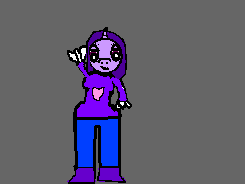 Laurenside Skeleton Unicorn drawing thing