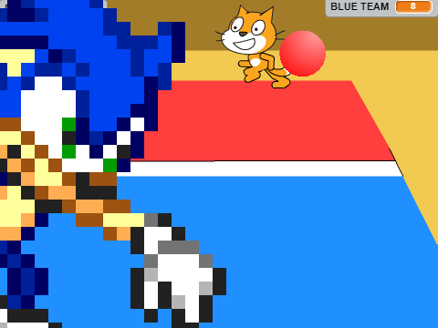 Random 2 player dodge ball game