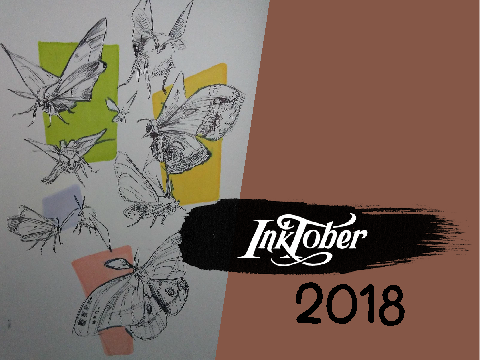 A Whole 'Tober of Ink (Inktober 2018)