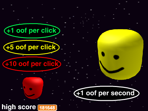 oof clicker