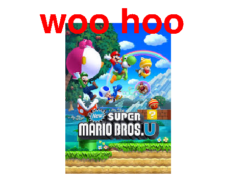 i've just completed new super mario bros u