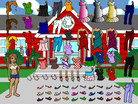 Drag & Drop Dress-Up!!