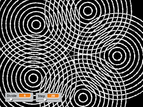 Circle illusion