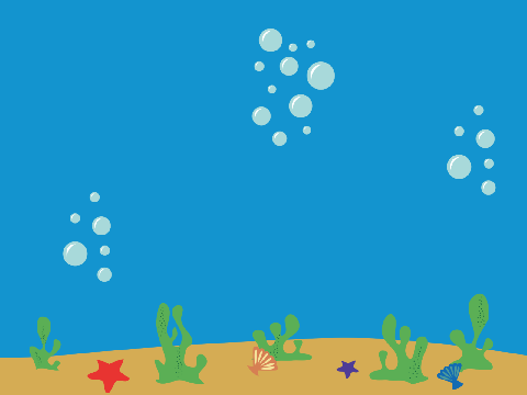 fishy swim through shining water ... 