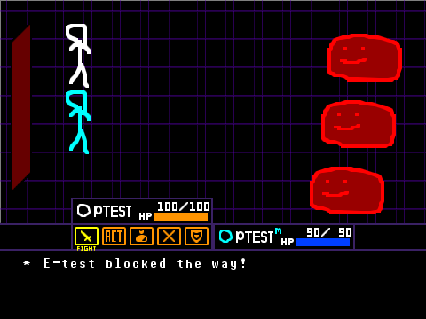 Deltarune battle engine (incomplete)
