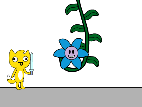 A flower vs my most powerful OC.