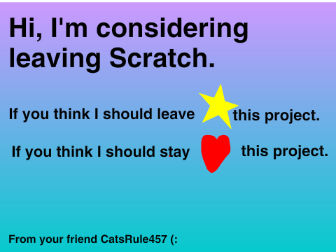 Should I leave Scratch?