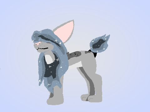 A coding test with my old oc, Frostie