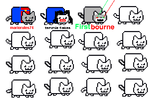 add yourself as a nyan cat remix(temmie) remix