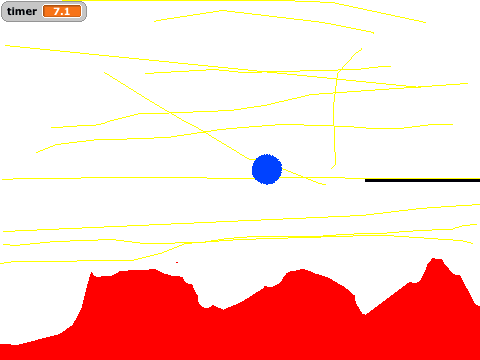 Pong [re without paddle going everywhere]