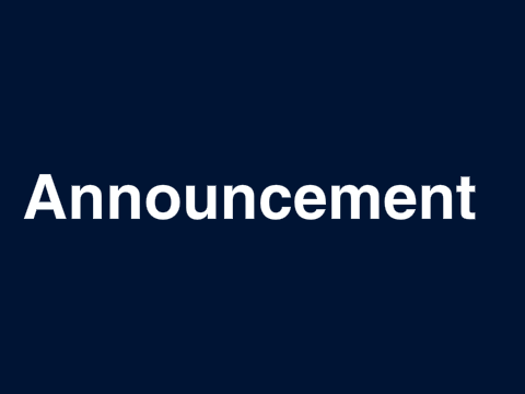 Announcement