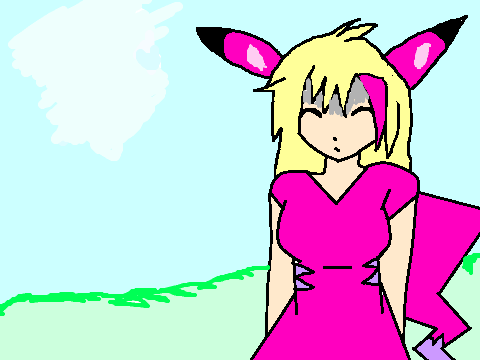 ϟ Pika-Girl ❤ CC ϟ Open! remix remix