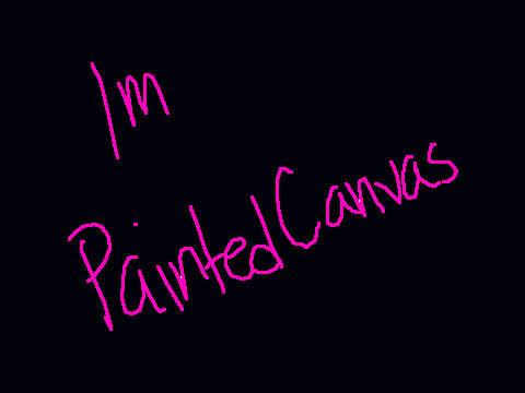 I'm PaintedCanvas